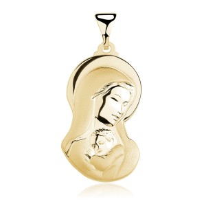 Pandantiv argint cu Maica Domnului si Pruncul placat cu aur galben DiAmanti M0001G-DIA (Argint 925‰ 1,7 g.) Pandantiv argint cu Maica Domnului si Pruncul placat cu aur galben DiAmanti M0001G-DIA (Argint 925‰ 1,7 g.)